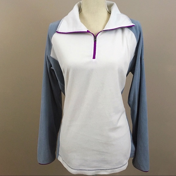 Columbia Tops - Columbia Mid-Zip Pullover Fleece Jacket Soft